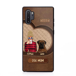 Personalized Dog Mom Phone Case Printed 22AUG-HQ19