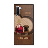 Personalized Dog Mom Phone Case Printed 22AUG-HQ19