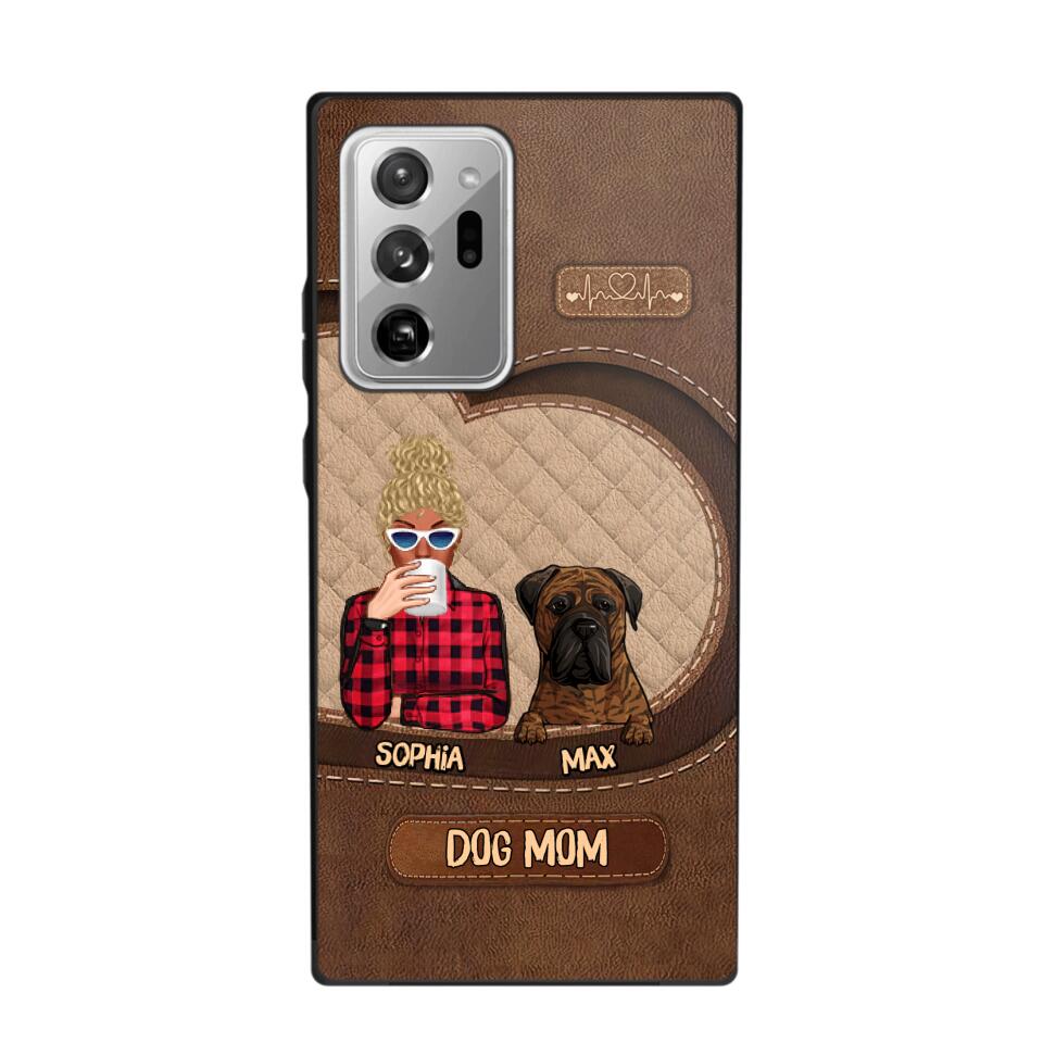 Personalized Dog Mom Phone Case Printed 22AUG-HQ19