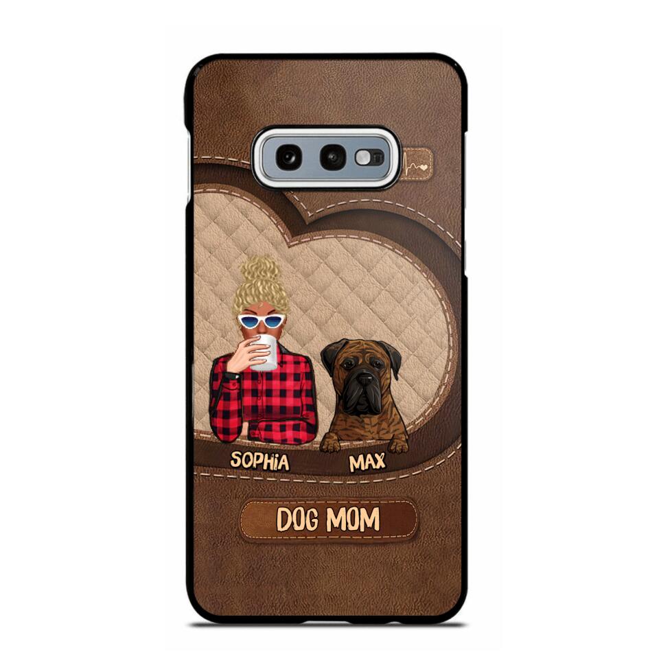 Personalized Dog Mom Phone Case Printed 22AUG-HQ19