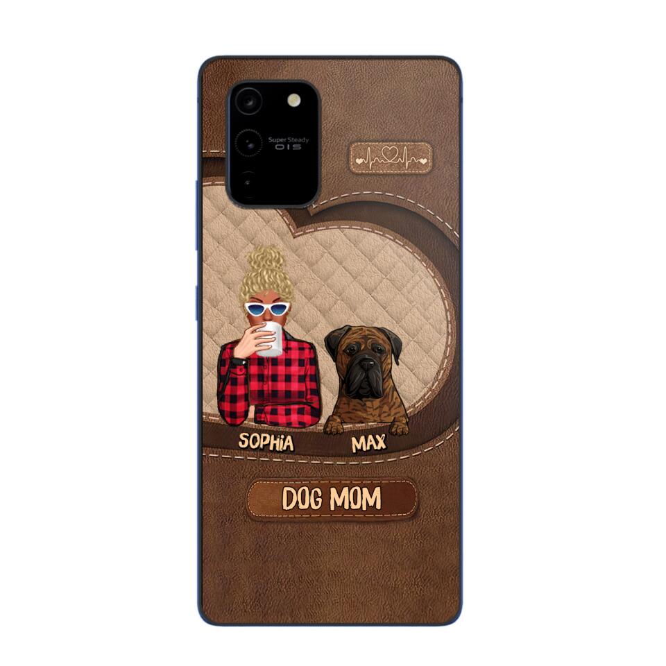 Personalized Dog Mom Phone Case Printed 22AUG-HQ19