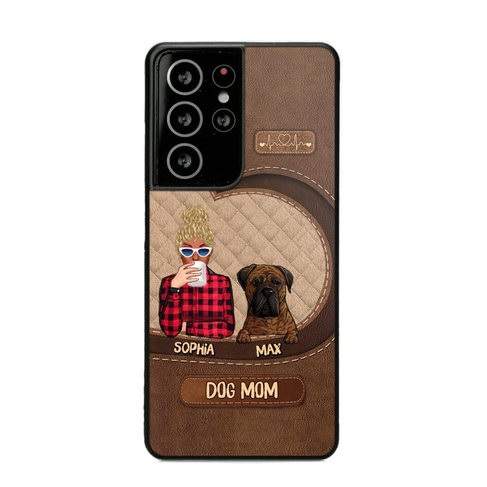 Personalized Dog Mom Phone Case Printed 22AUG-HQ19