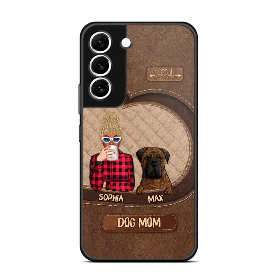 Personalized Dog Mom Phone Case Printed 22AUG-HQ19