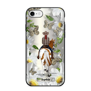 Personalized Girl Love Horse Phone Case Printed 22AUG-HY19