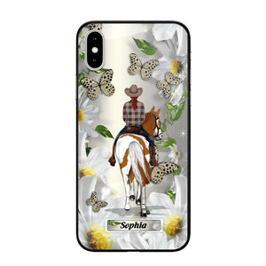 Personalized Girl Love Horse Phone Case Printed 22AUG-HY19