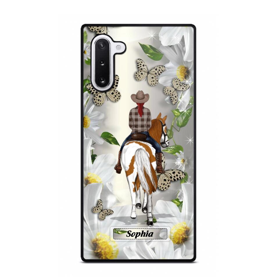 Personalized Girl Love Horse Phone Case Printed 22AUG-HY19