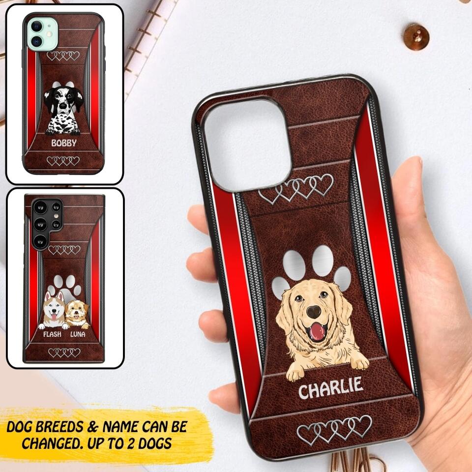 Personalized Dog Lovers Phonecase 3D Printed QTDT2208