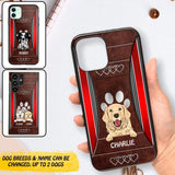 Personalized Dog Lovers Phonecase 3D Printed QTDT2208