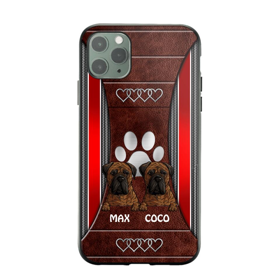 Personalized Dog Lovers Phonecase 3D Printed QTDT2208