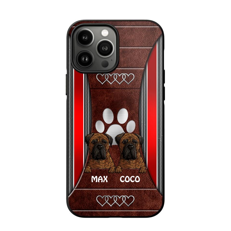 Personalized Dog Lovers Phonecase 3D Printed QTDT2208