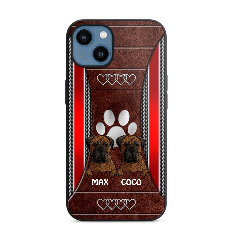 Personalized Dog Lovers Phonecase 3D Printed QTDT2208