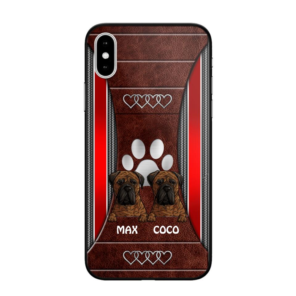 Personalized Dog Lovers Phonecase 3D Printed QTDT2208