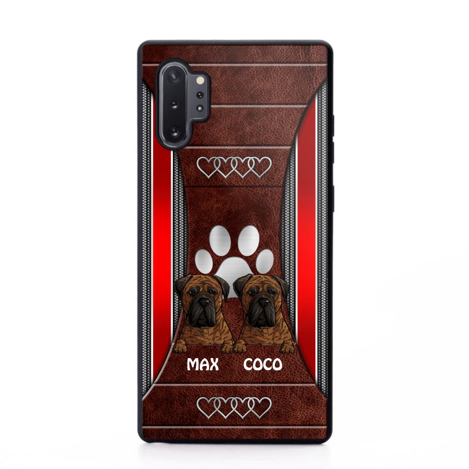 Personalized Dog Lovers Phonecase 3D Printed QTDT2208