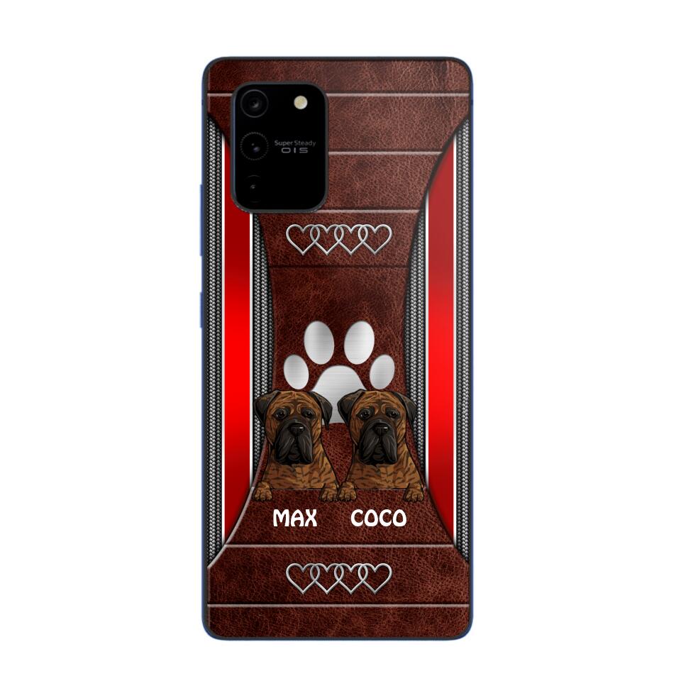 Personalized Dog Lovers Phonecase 3D Printed QTDT2208