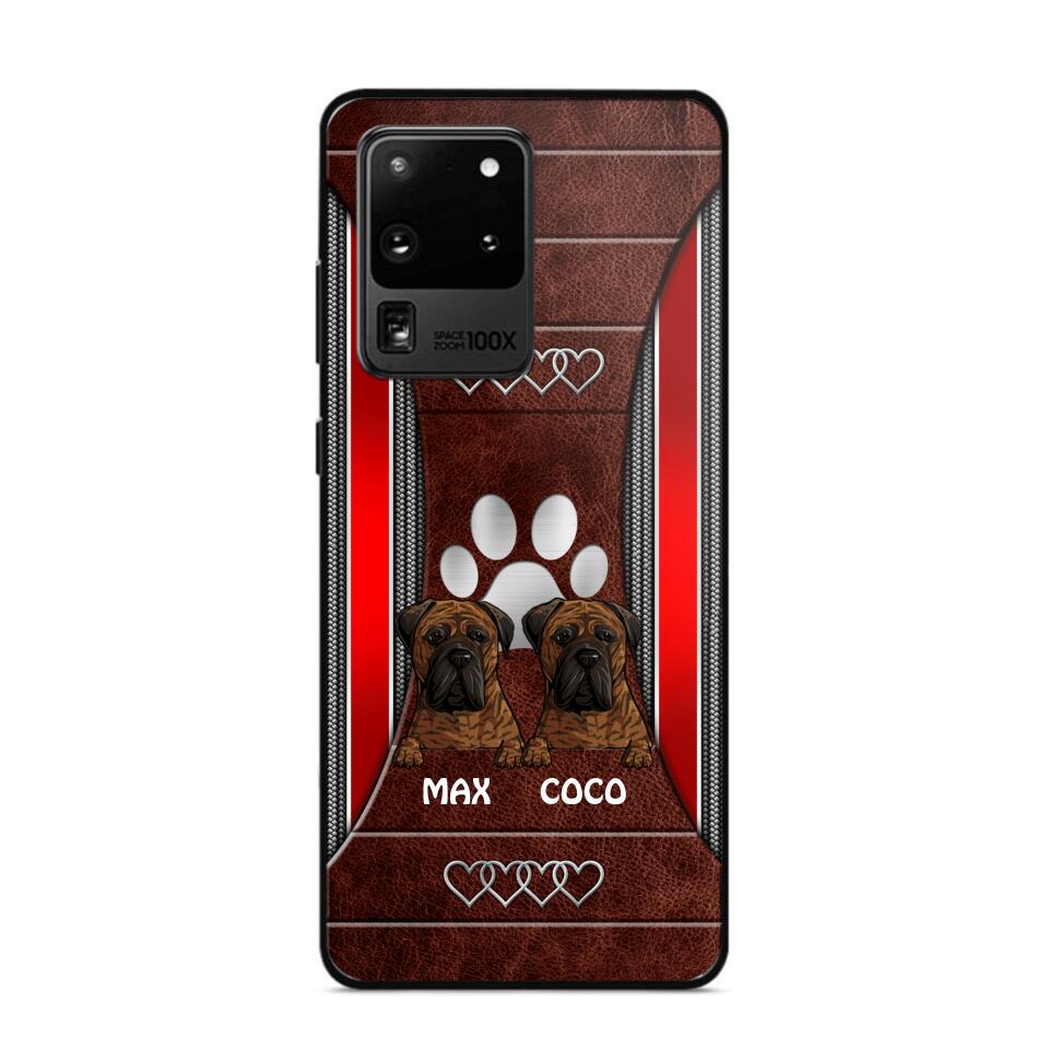 Personalized Dog Lovers Phonecase 3D Printed QTDT2208