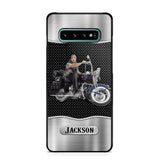 Personalized Grumpy Old Man Biker Phone Case Printed 22AUG-DT22