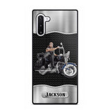 Personalized Grumpy Old Man Biker Phone Case Printed 22AUG-DT22