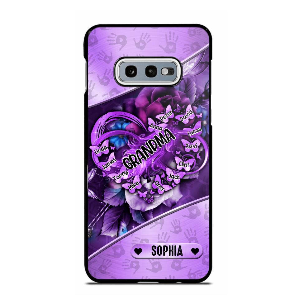 Personalized Grandma Kid Phone Case Printed 22AUG-DT22