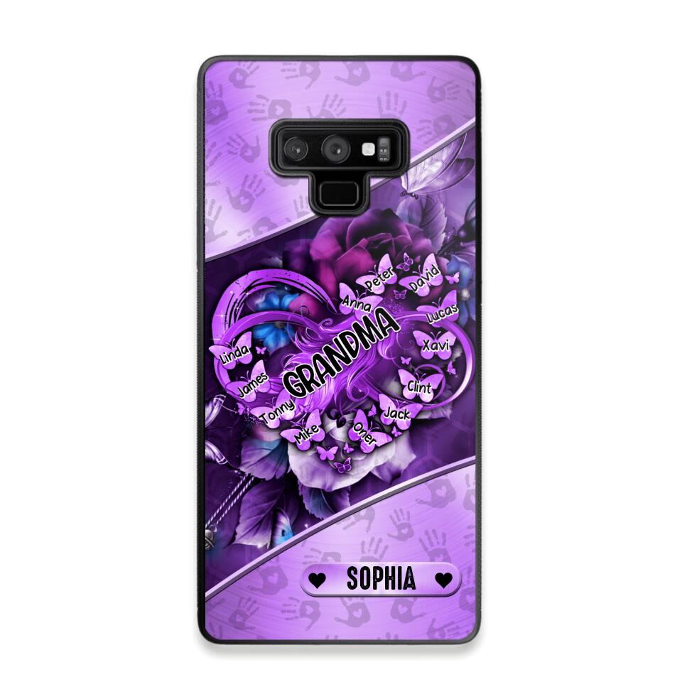 Personalized Grandma Kid Phone Case Printed 22AUG-DT22