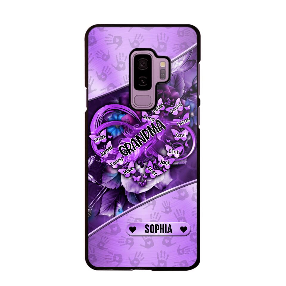 Personalized Grandma Kid Phone Case Printed 22AUG-DT22