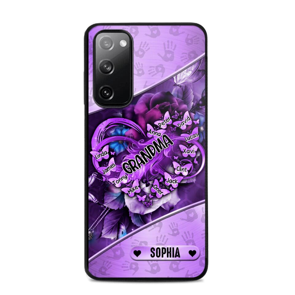 Personalized Grandma Kid Phone Case Printed 22AUG-DT22