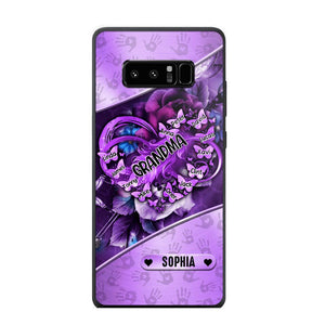 Personalized Grandma Kid Phone Case Printed 22AUG-DT22