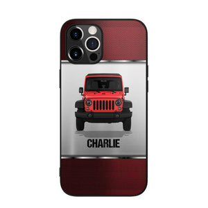 Personalized Jeep Lover Phone Case Printed 22AUG-HY22