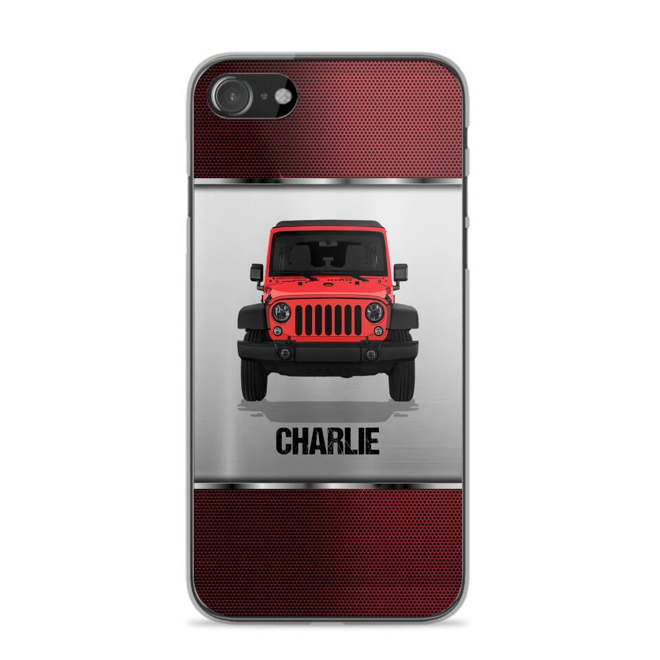 Personalized Jeep Lover Phone Case Printed 22AUG-HY22