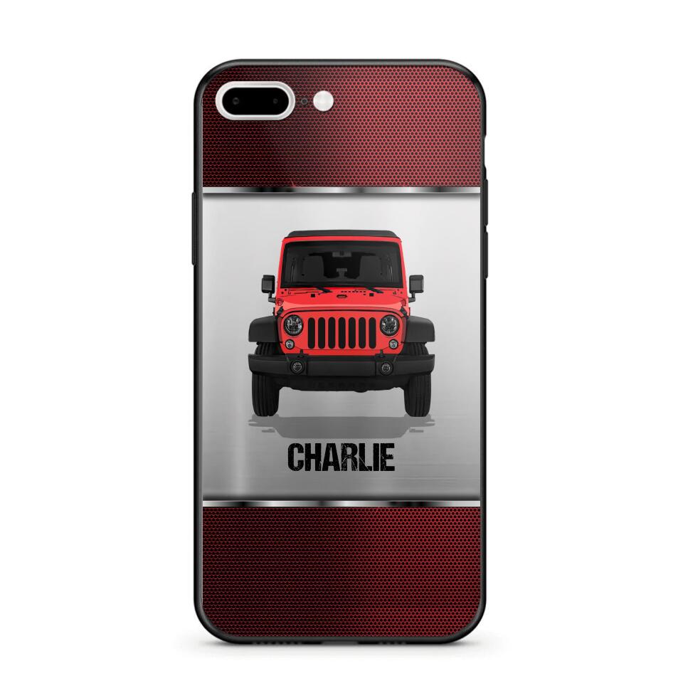 Personalized Jeep Lover Phone Case Printed 22AUG-HY22