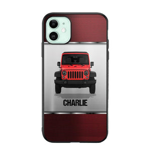 Personalized Jeep Lover Phone Case Printed 22AUG-HY22