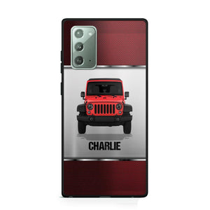 Personalized Jeep Lover Phone Case Printed 22AUG-HY22