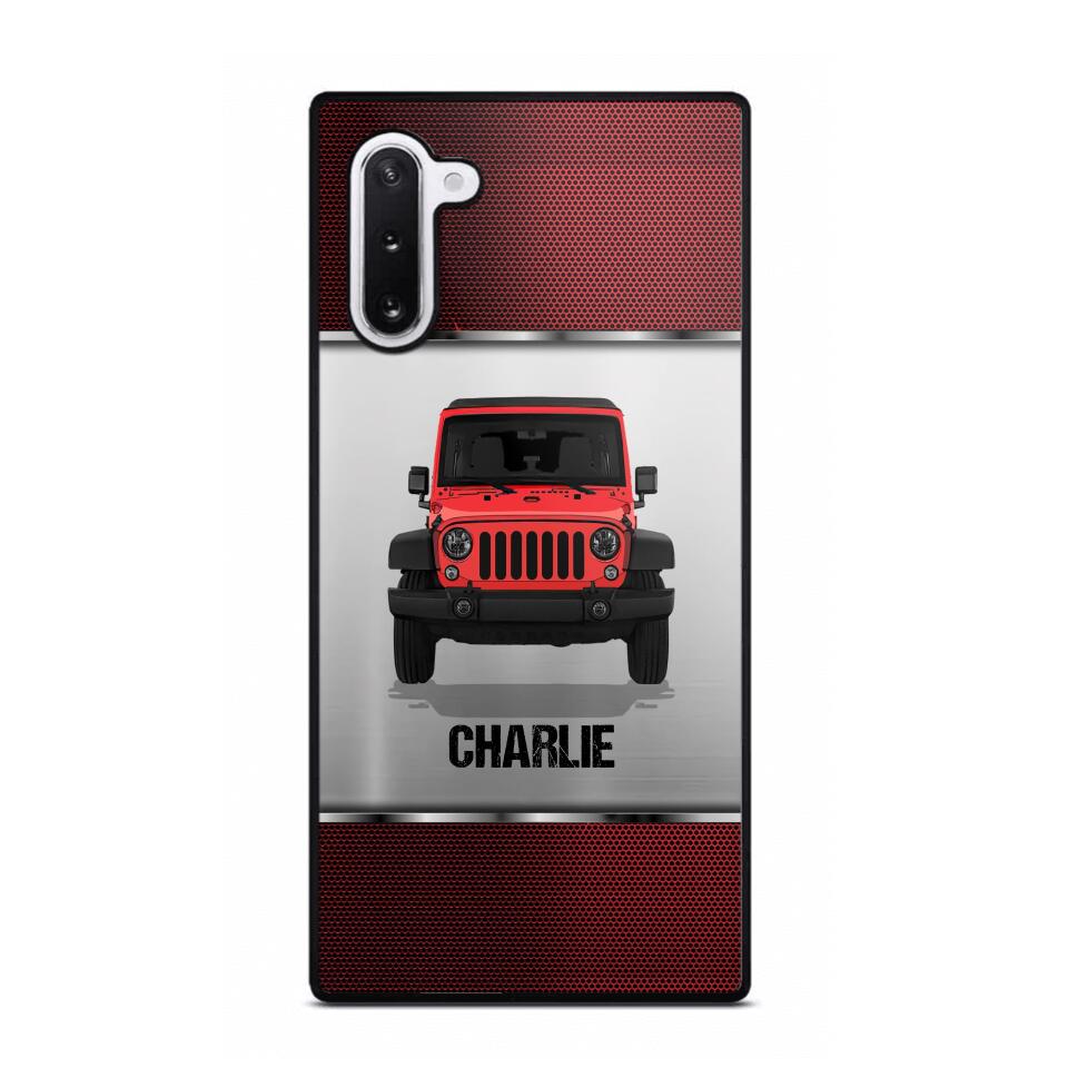 Personalized Jeep Lover Phone Case Printed 22AUG-HY22