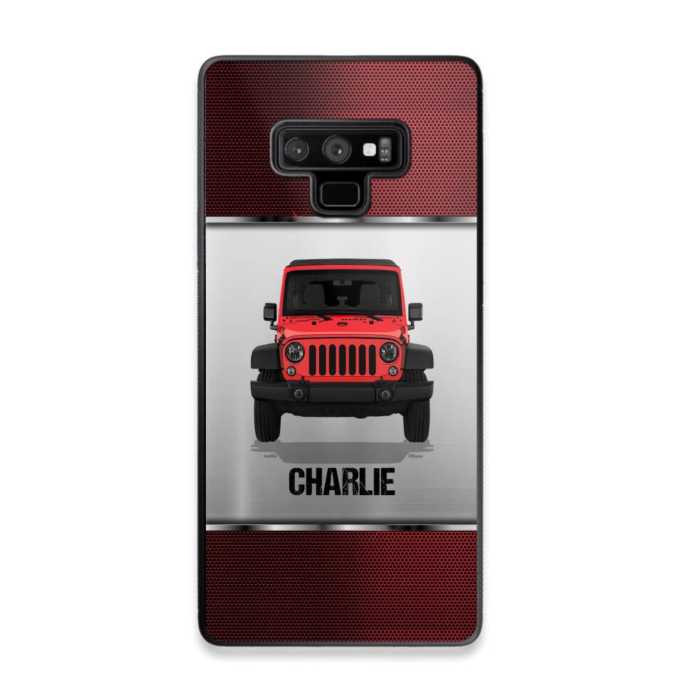 Personalized Jeep Lover Phone Case Printed 22AUG-HY22