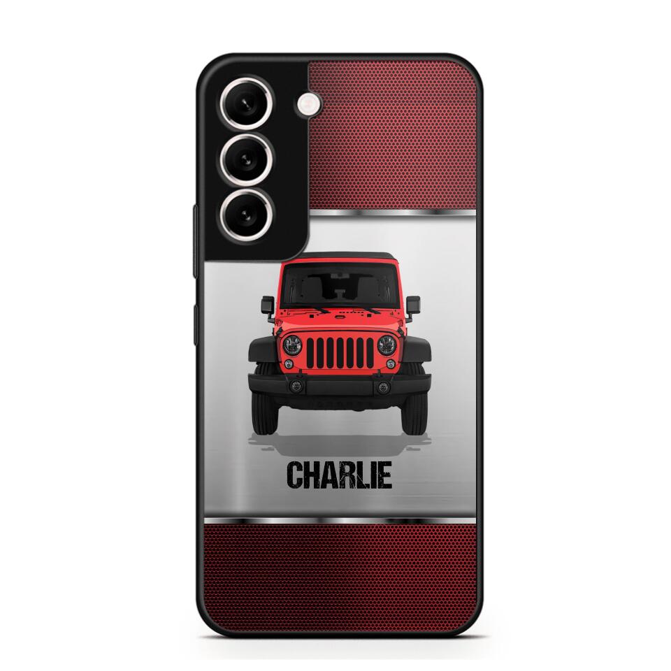 Personalized Jeep Lover Phone Case Printed 22AUG-HY22