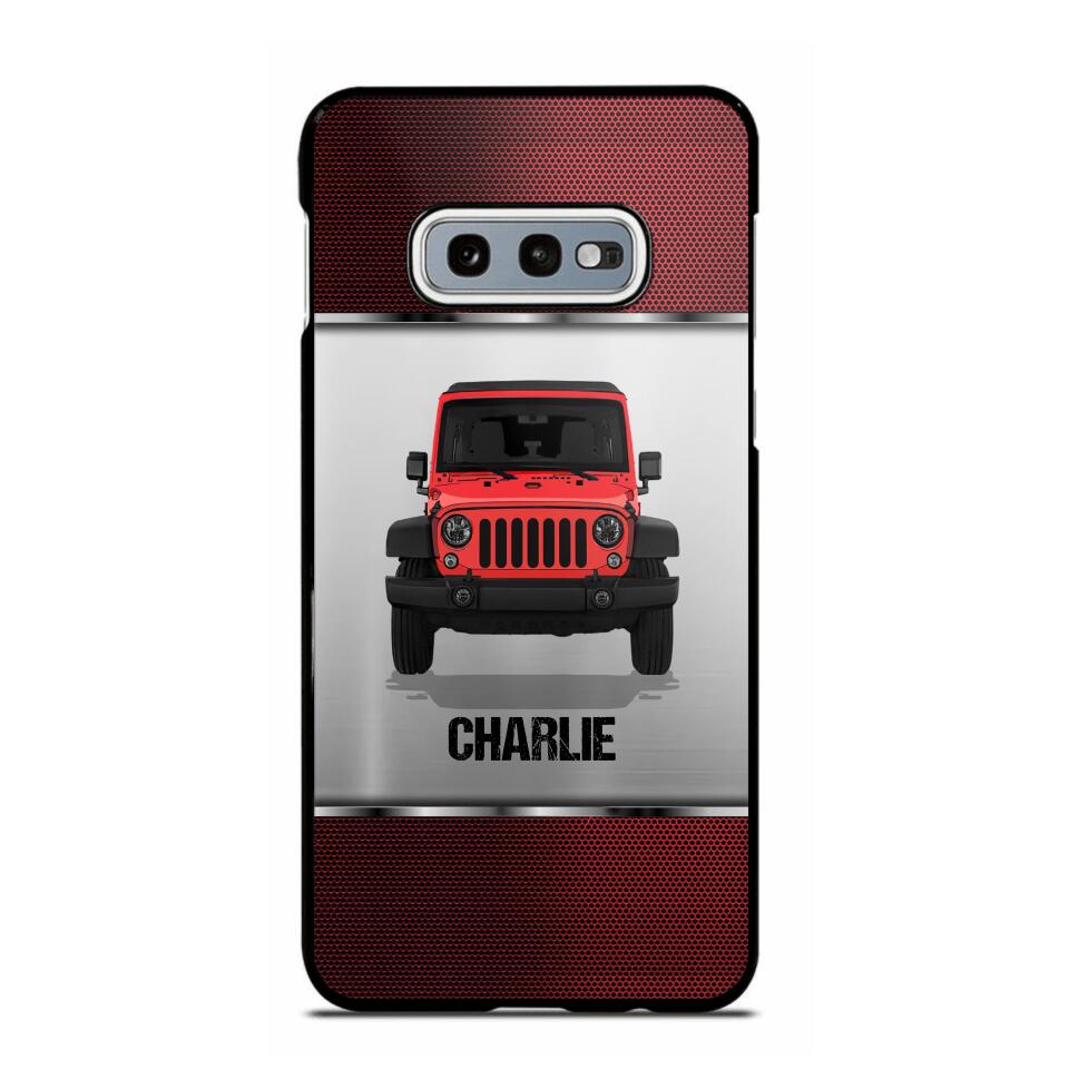 Personalized Jeep Lover Phone Case Printed 22AUG-HY22