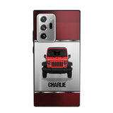 Personalized Jeep Lover Phone Case Printed 22AUG-HY22