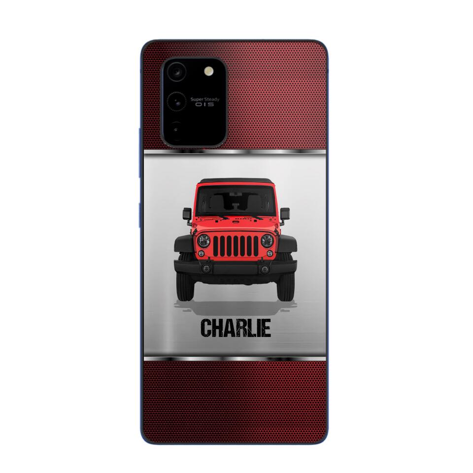 Personalized Jeep Lover Phone Case Printed 22AUG-HY22