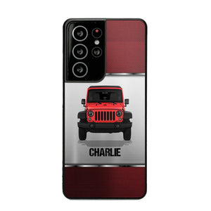 Personalized Jeep Lover Phone Case Printed 22AUG-HY22