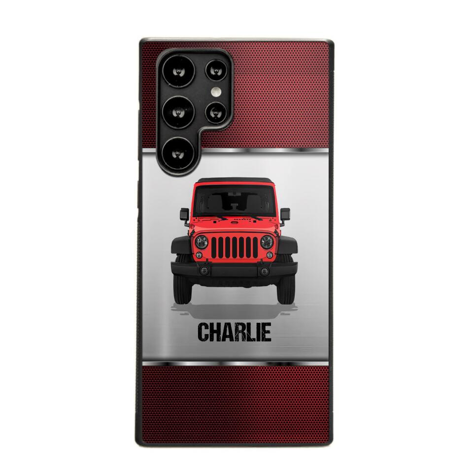 Personalized Jeep Lover Phone Case Printed 22AUG-HY22