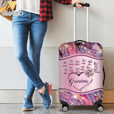 Personalized Grandma Kid Luggage Cover Printed 22AUG-HY22