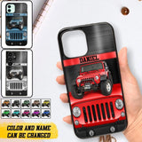 Personalized Jeep Lover Phone Case Printed 22AUG-DT22