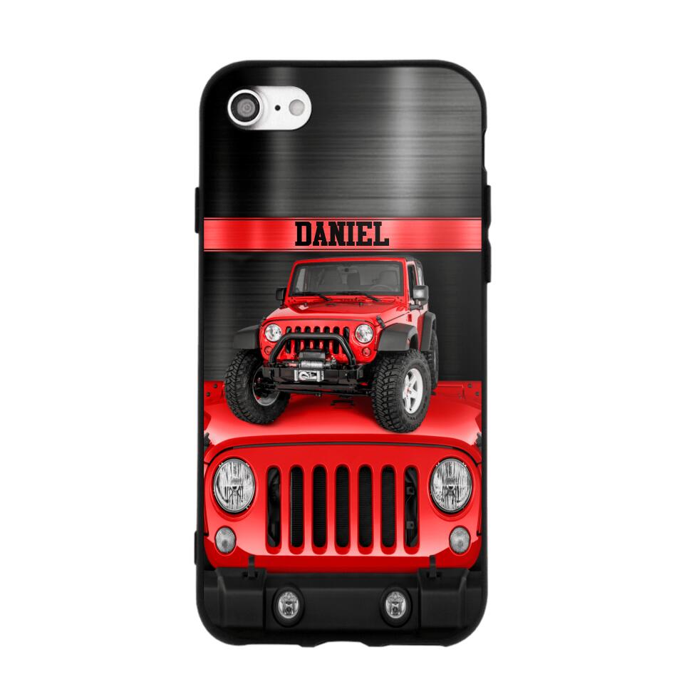 Personalized Jeep Lover Phone Case Printed 22AUG-DT22