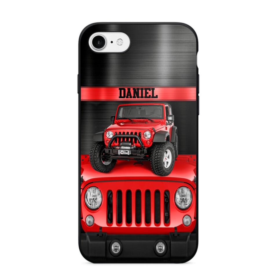 Personalized Jeep Lover Phone Case Printed 22AUG-DT22