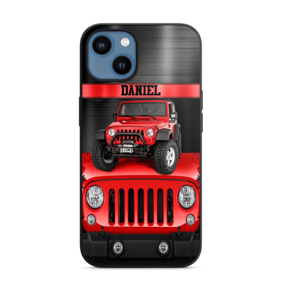 Personalized Jeep Lover Phone Case Printed 22AUG-DT22