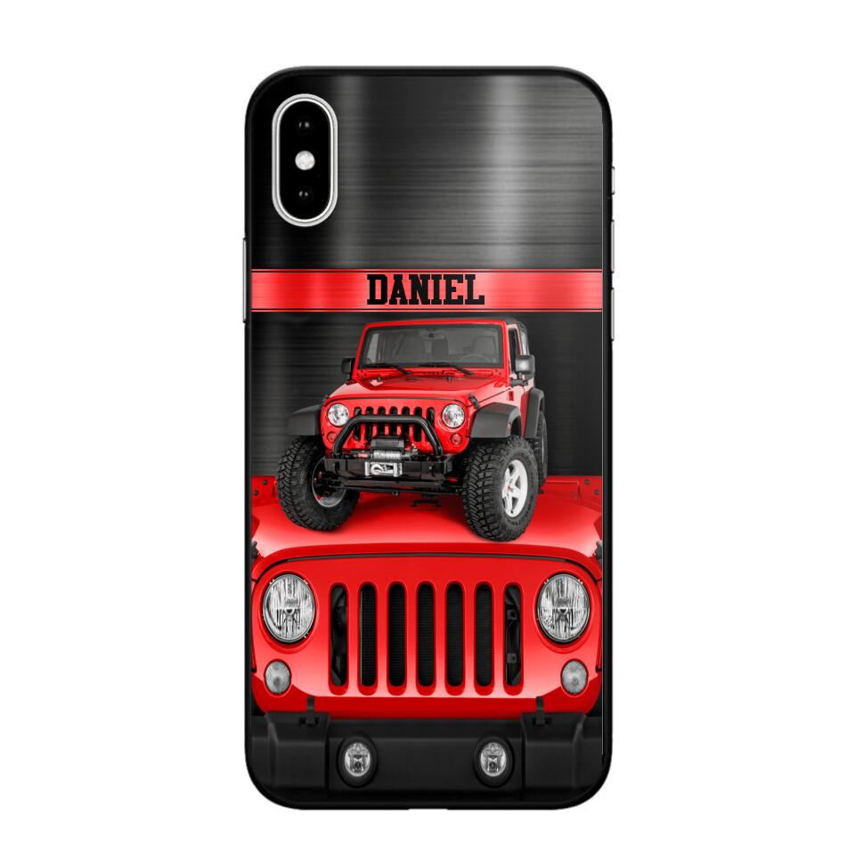 Personalized Jeep Lover Phone Case Printed 22AUG-DT22