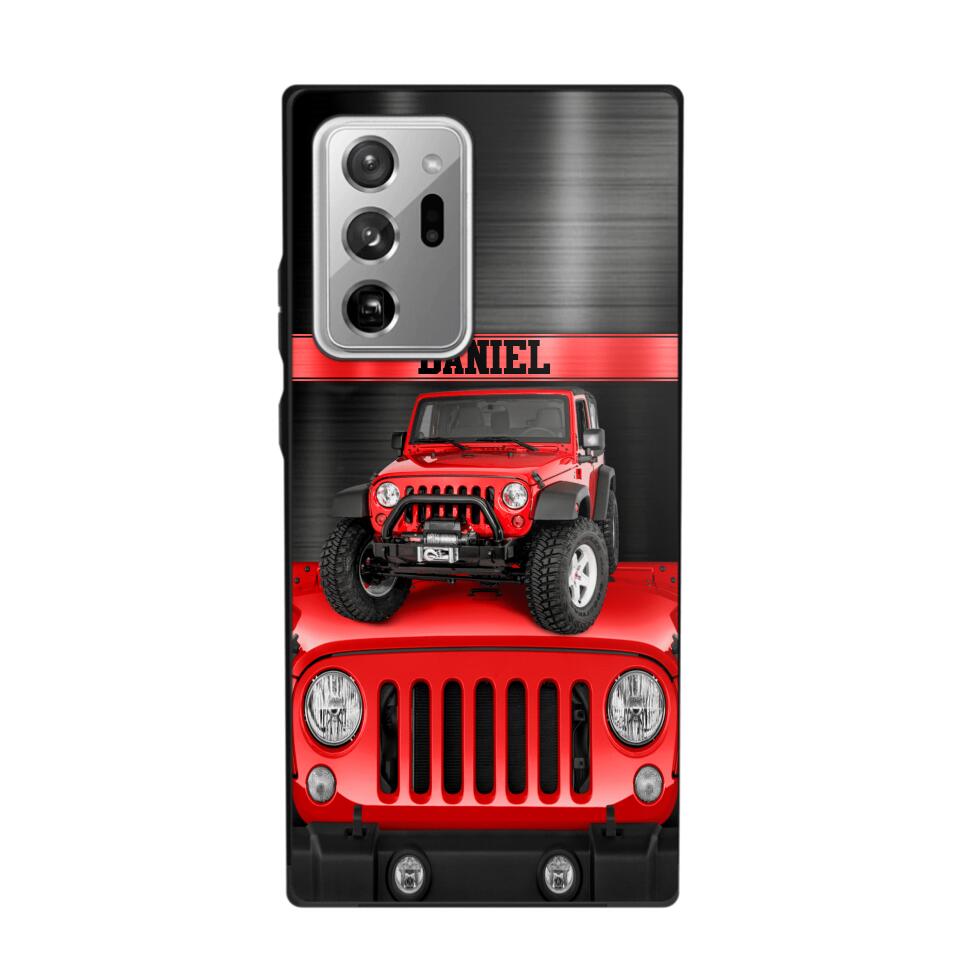 Personalized Jeep Lover Phone Case Printed 22AUG-DT22