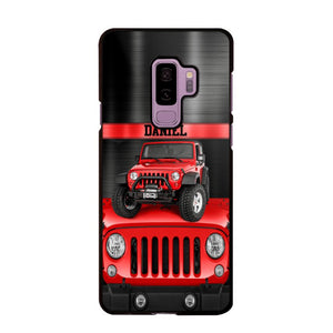 Personalized Jeep Lover Phone Case Printed 22AUG-DT22