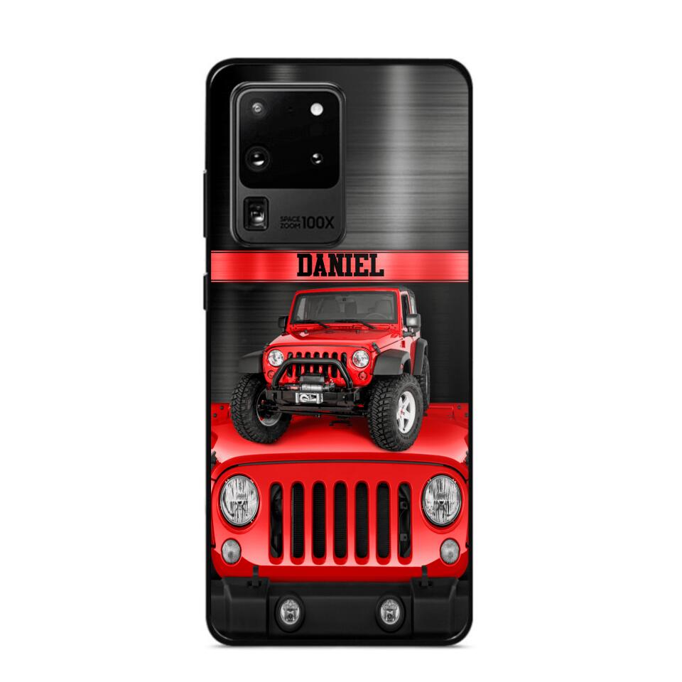 Personalized Jeep Lover Phone Case Printed 22AUG-DT22