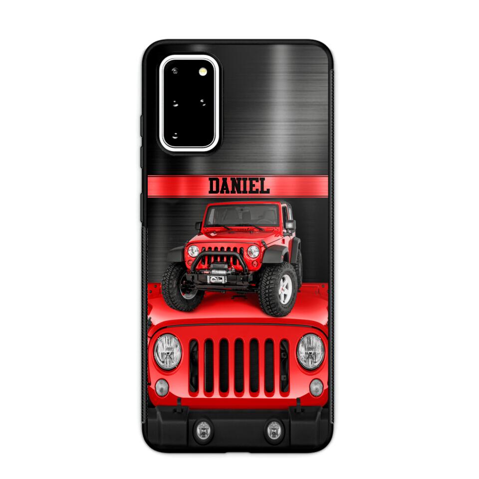 Personalized Jeep Lover Phone Case Printed 22AUG-DT22