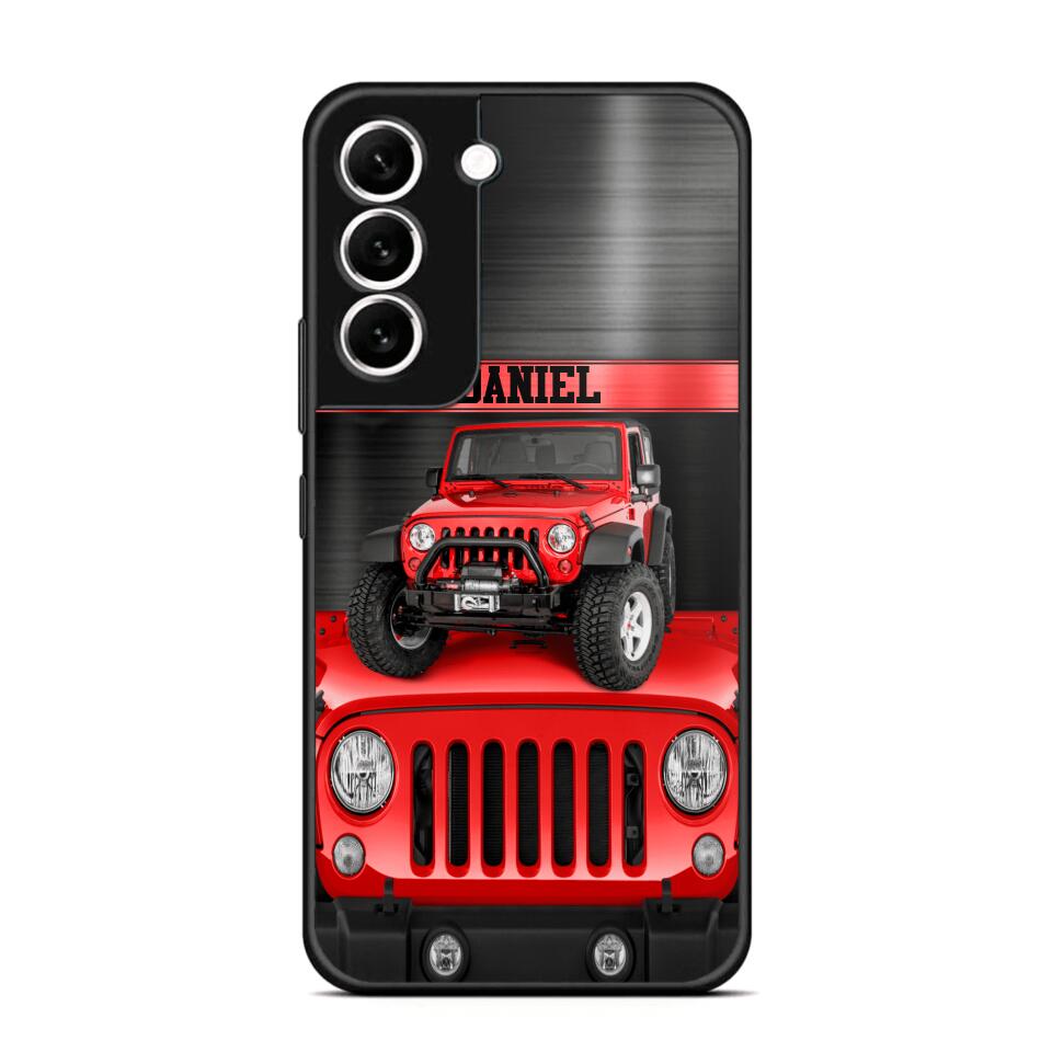 Personalized Jeep Lover Phone Case Printed 22AUG-DT22